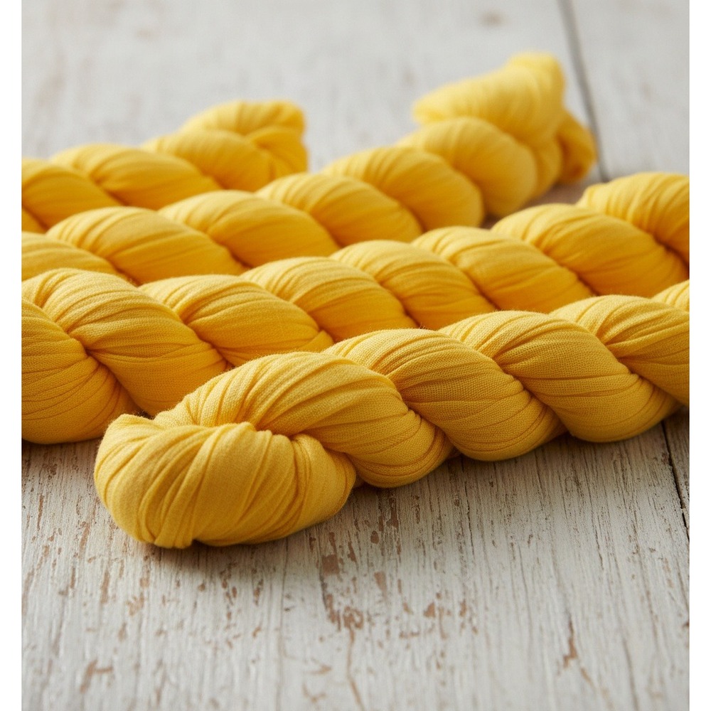 Juxinbody Yellow Cheesecloth Table Runner 4 Pack